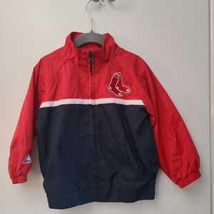 *SOLD ELSEWHERE*⚾️4T Majestic windbreaker jacket Red Sox⚾️